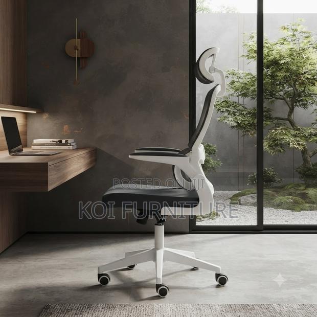 Office Chair; Ergonomic Mesh Office Adjustable Chair - thumbnail 2