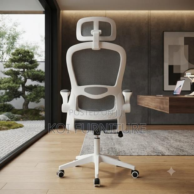 Office Chair; Ergonomic Mesh Office Adjustable Chair - thumbnail 3