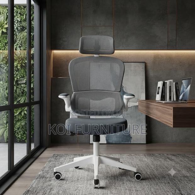 Office Chair; Ergonomic Mesh Office Adjustable Chair - thumbnail 5