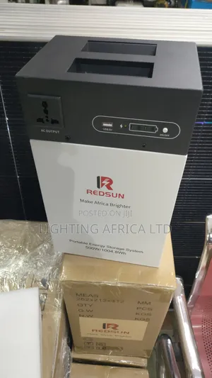 Redsun 1kwh - 500w Portable Power Station for Laptop,TV 43" Light's