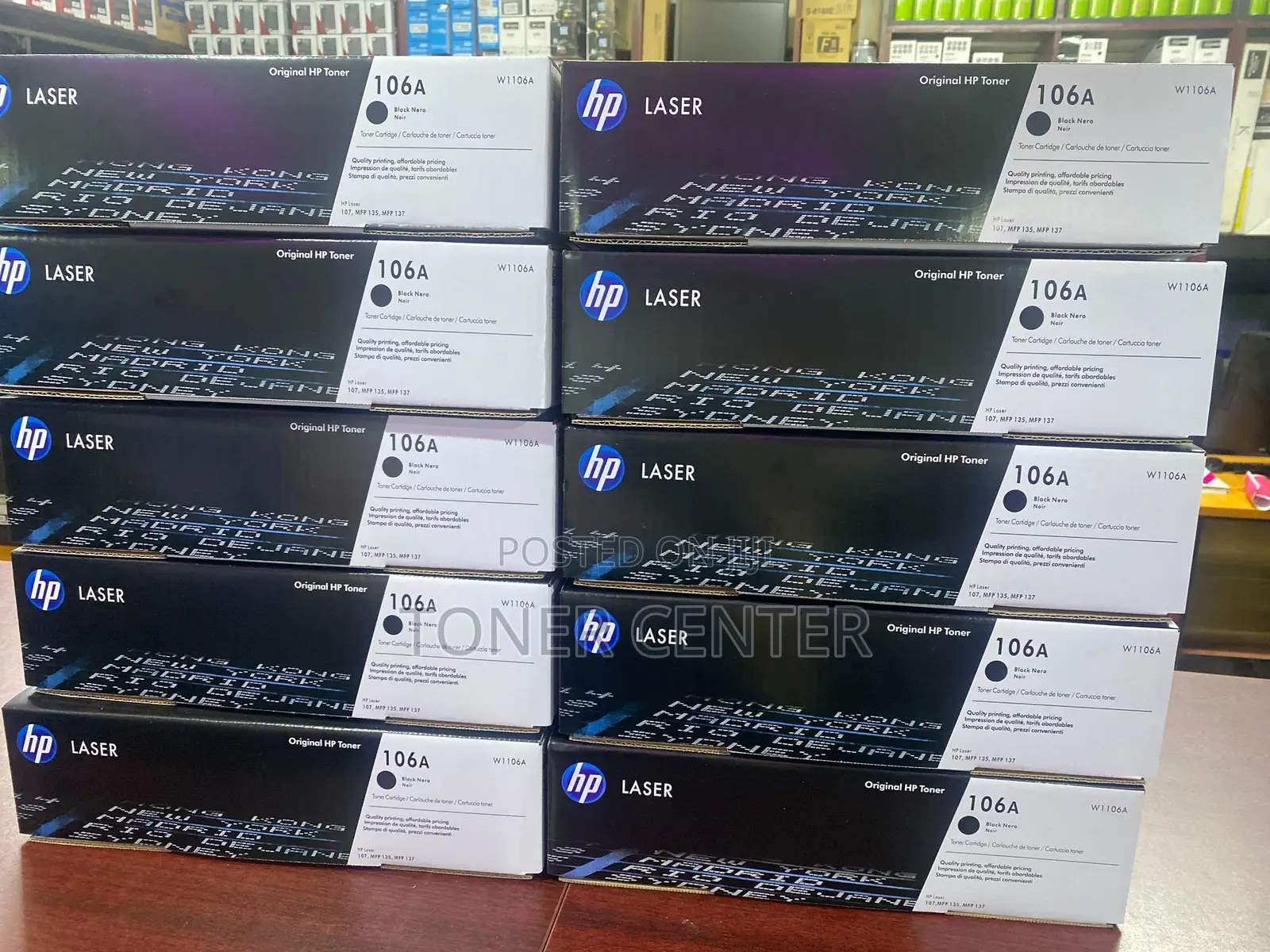 Hp 106a Black Original Laserjet Toner Cartridge (W1106a) Oem