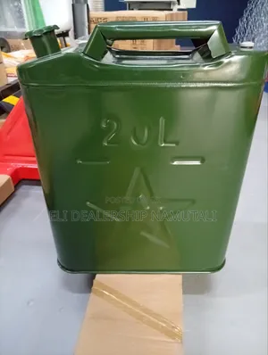 Durable Steel Jerry Can for Safe Fuel Transport
