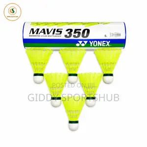 Mavis 350 Nylon Badminton Shuttles (6 Count)