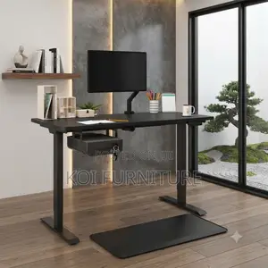 Office Desk; 1.2 Meter Adjustable Desk With Memory Preset