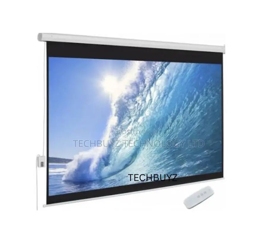 240e Electric Projector Screen 240 X 240