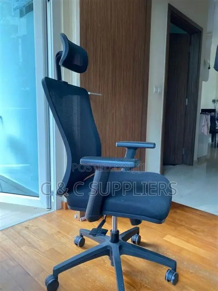 Swivel Ergonomic Study Chair With Footrest