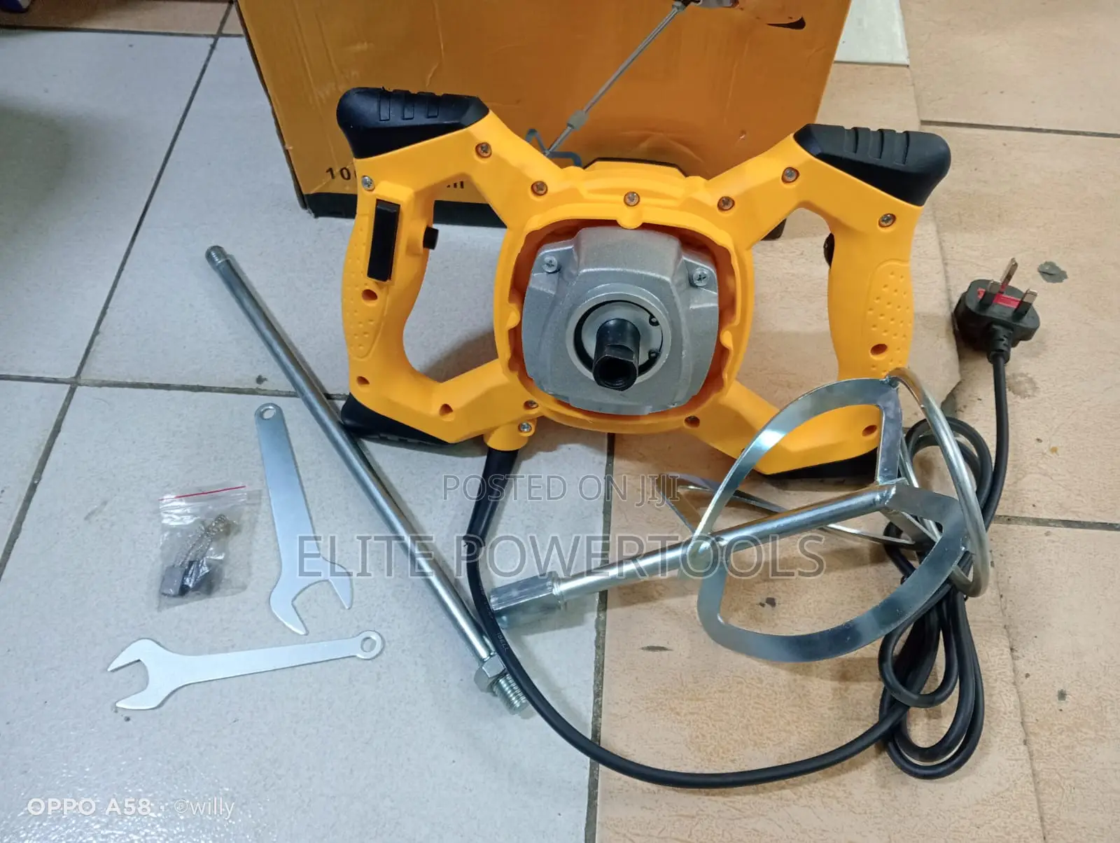 2100w Electric Paint Mixer – Dual Handle