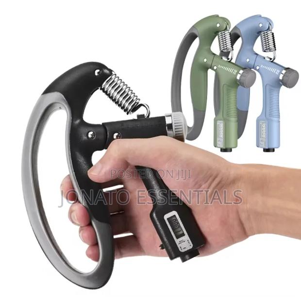 Adjustable Hand Grip Strengthener With Digital Counter