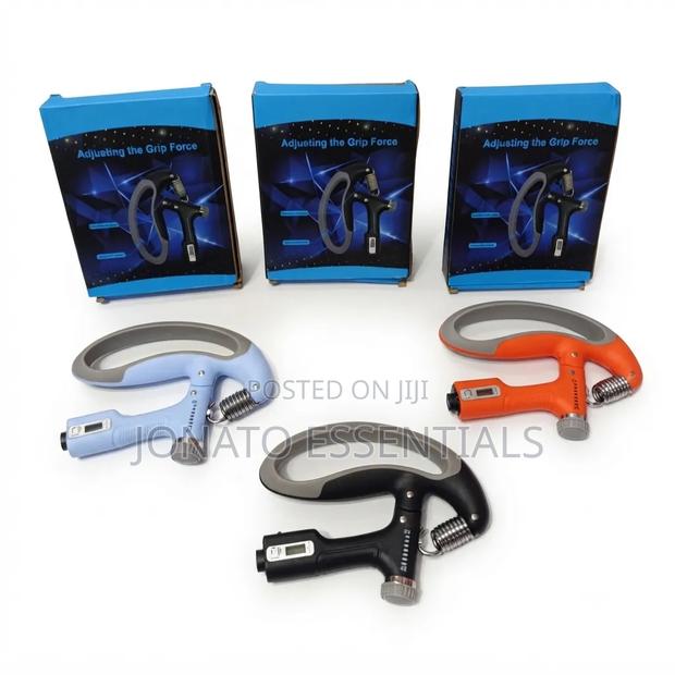 Adjustable Hand Grip Strengthener With Digital Counter - thumbnail 2