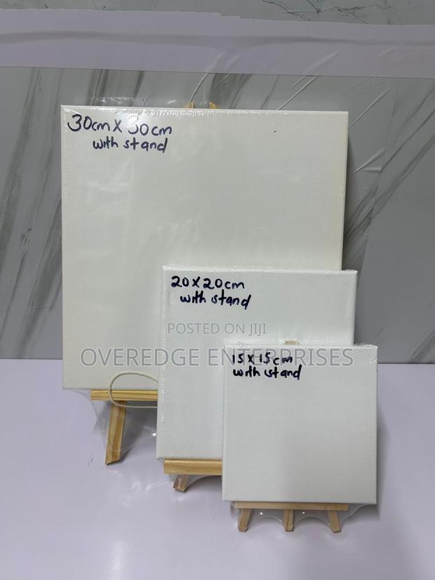 All Sizes Canvases With Tripod Stand