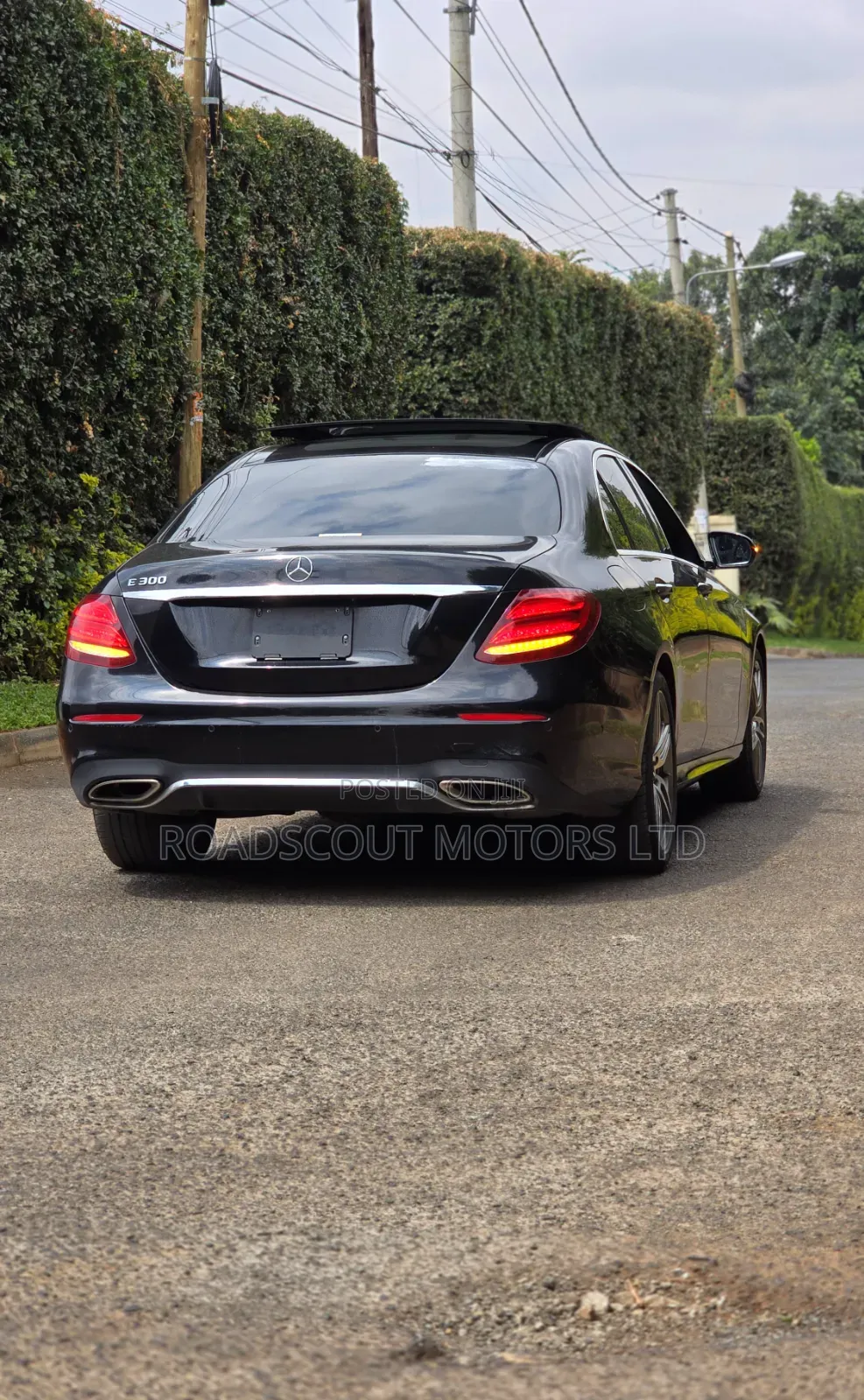 Mercedes-Benz E300 2019 Black
