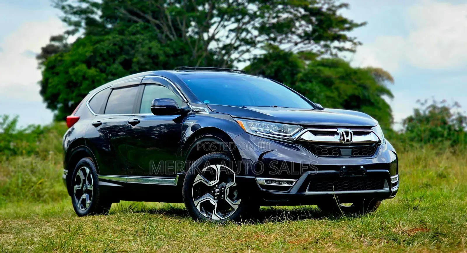 Honda CR-V EX AWD 2018 Blue