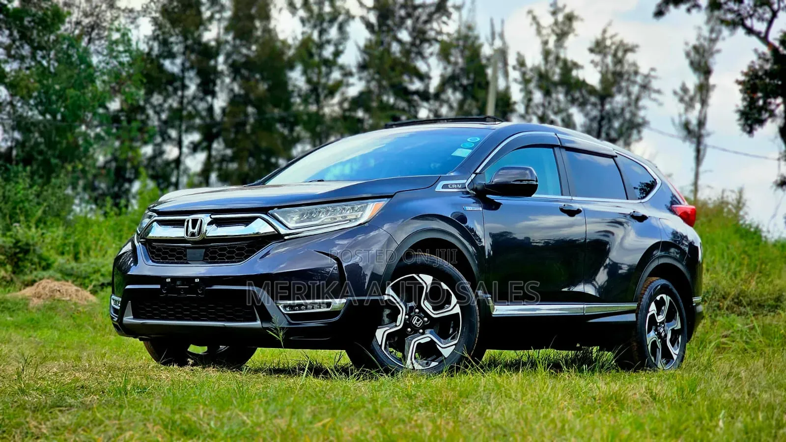 Honda CR-V EX AWD 2018 Blue