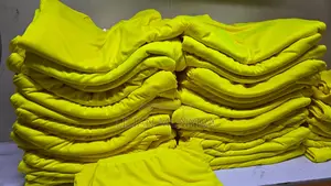 Uda Yellow Polyester Tshirts