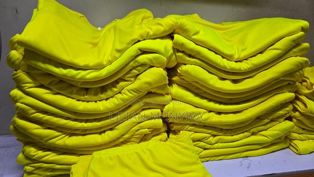 Uda Yellow Polyester Tshirts - thumbnail 2