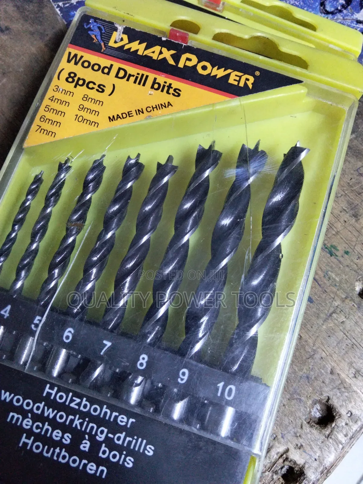 Brad Point Wood Drill Bits.