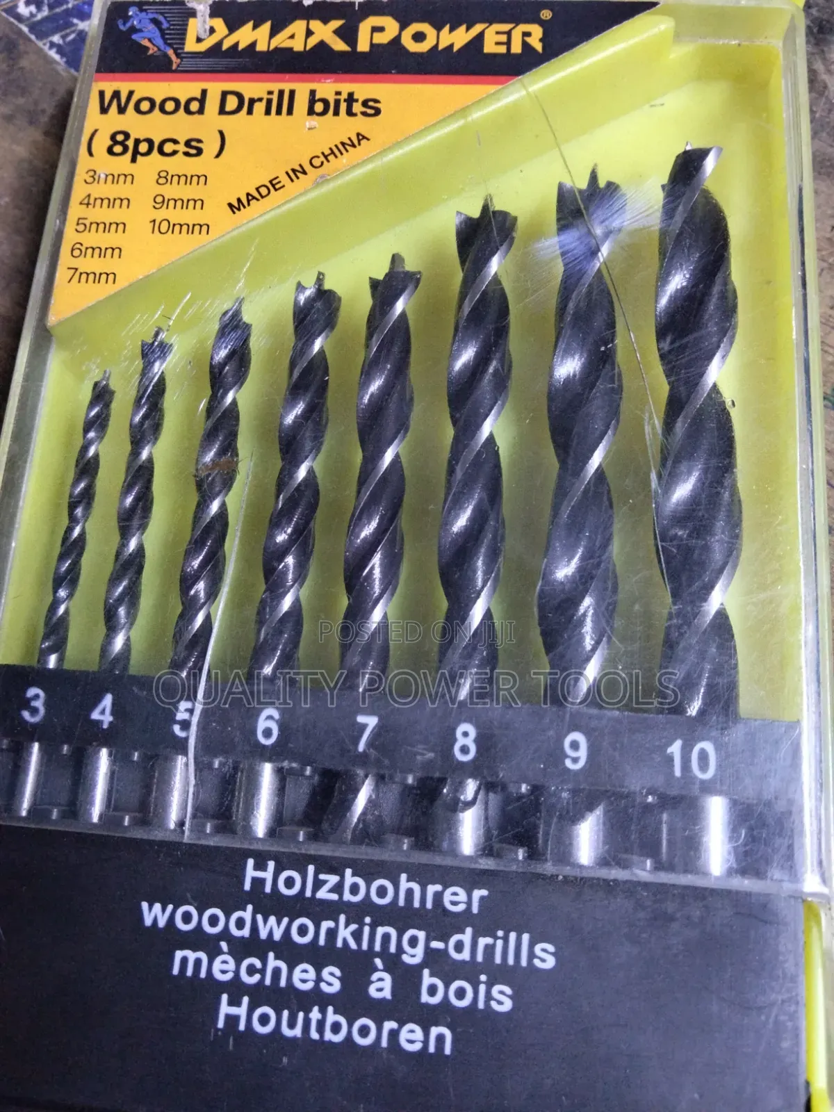 Brad Point Wood Drill Bits.