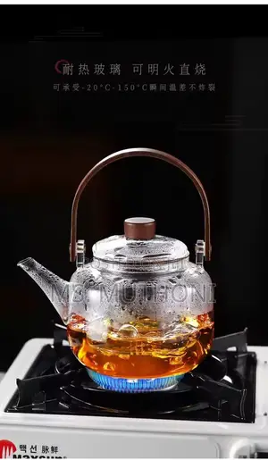 1 Litre Glass Teapot With Infuser