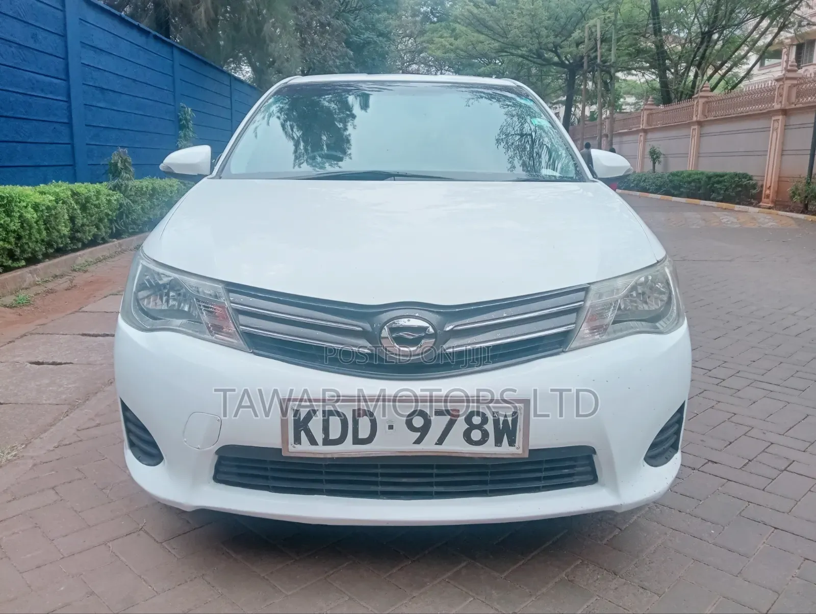Toyota Axio 2013 White
