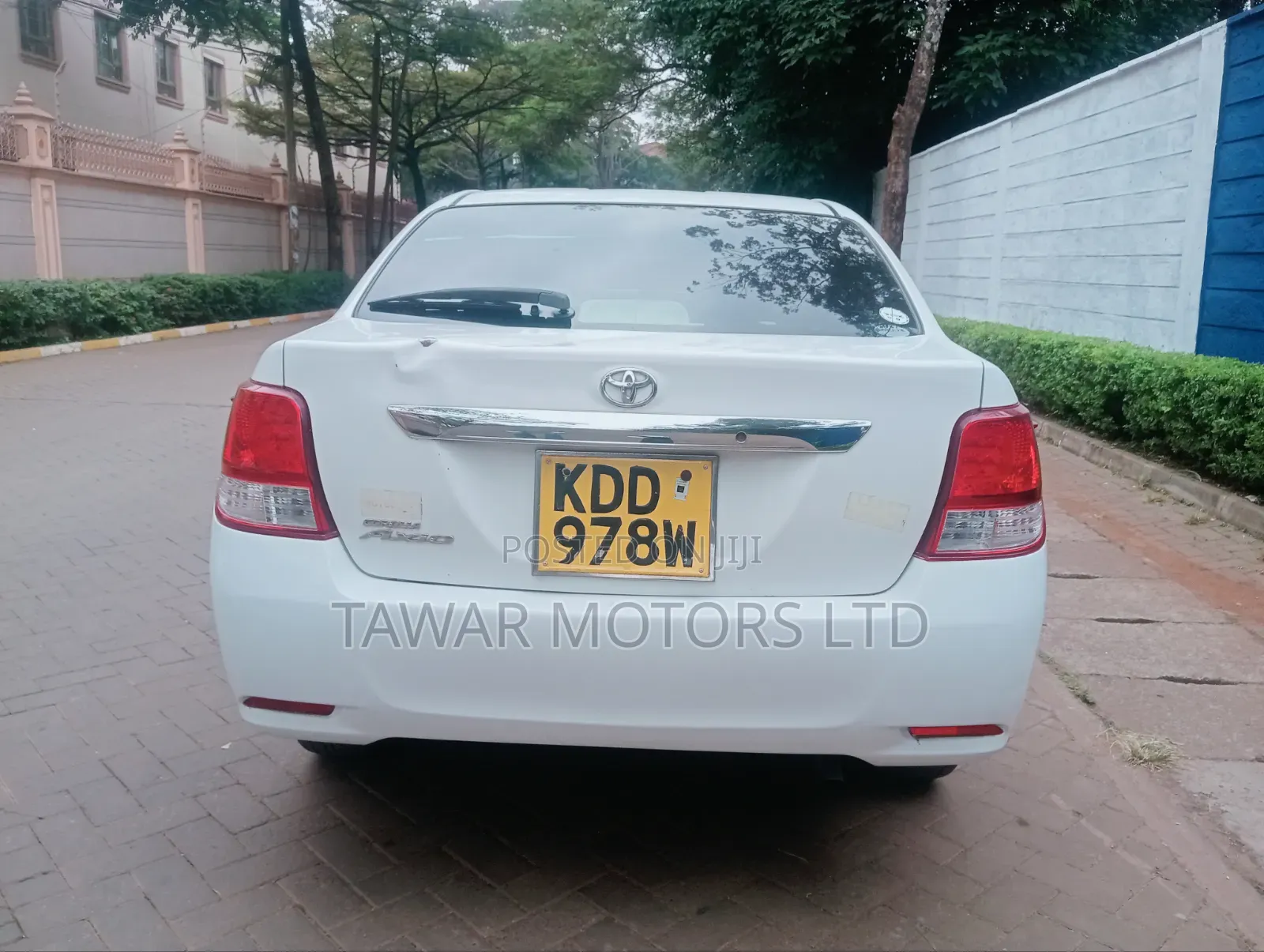 Toyota Axio 2013 White