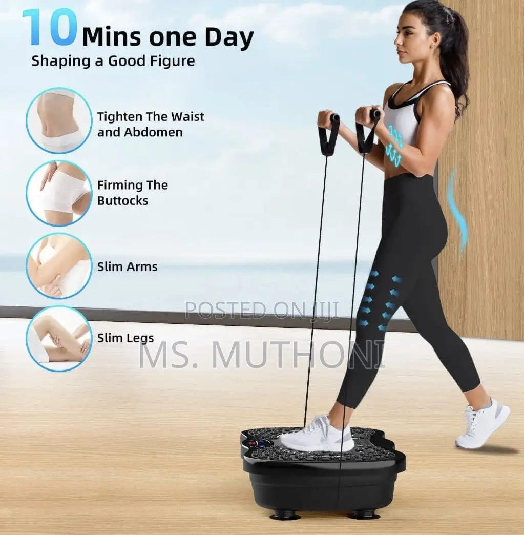 Full-Body Sculpting Vibration Massage Plate