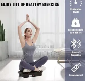 Full-Body Sculpting Vibration Massage Plate