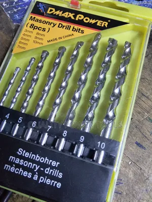 Dmax Power Masonry Drill Bit Set.