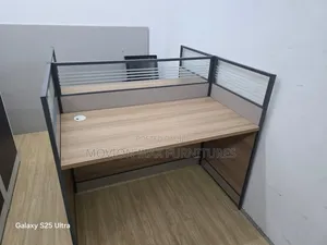 1.4m 2way Workstation With Chairs