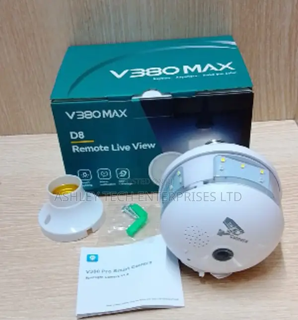 V380 Max D8 Indoor Wifi Camera Motion Tracking Alarm