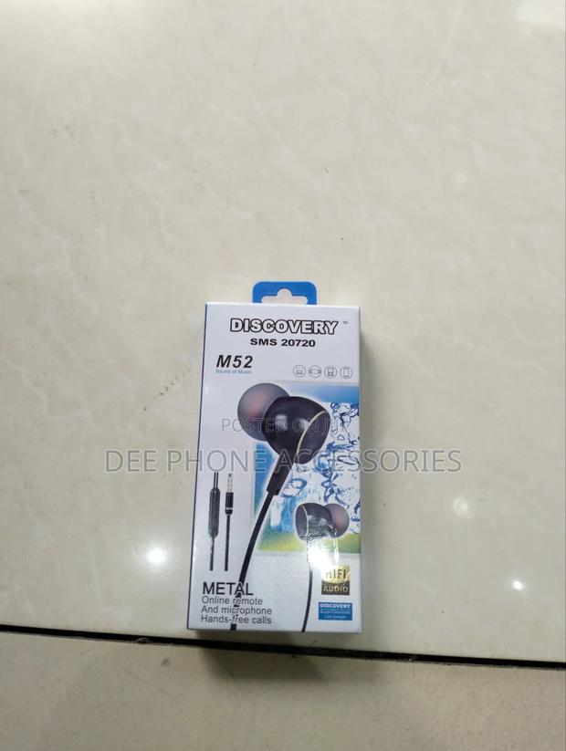 Discovery M52 Wired Earphones - thumbnail 2