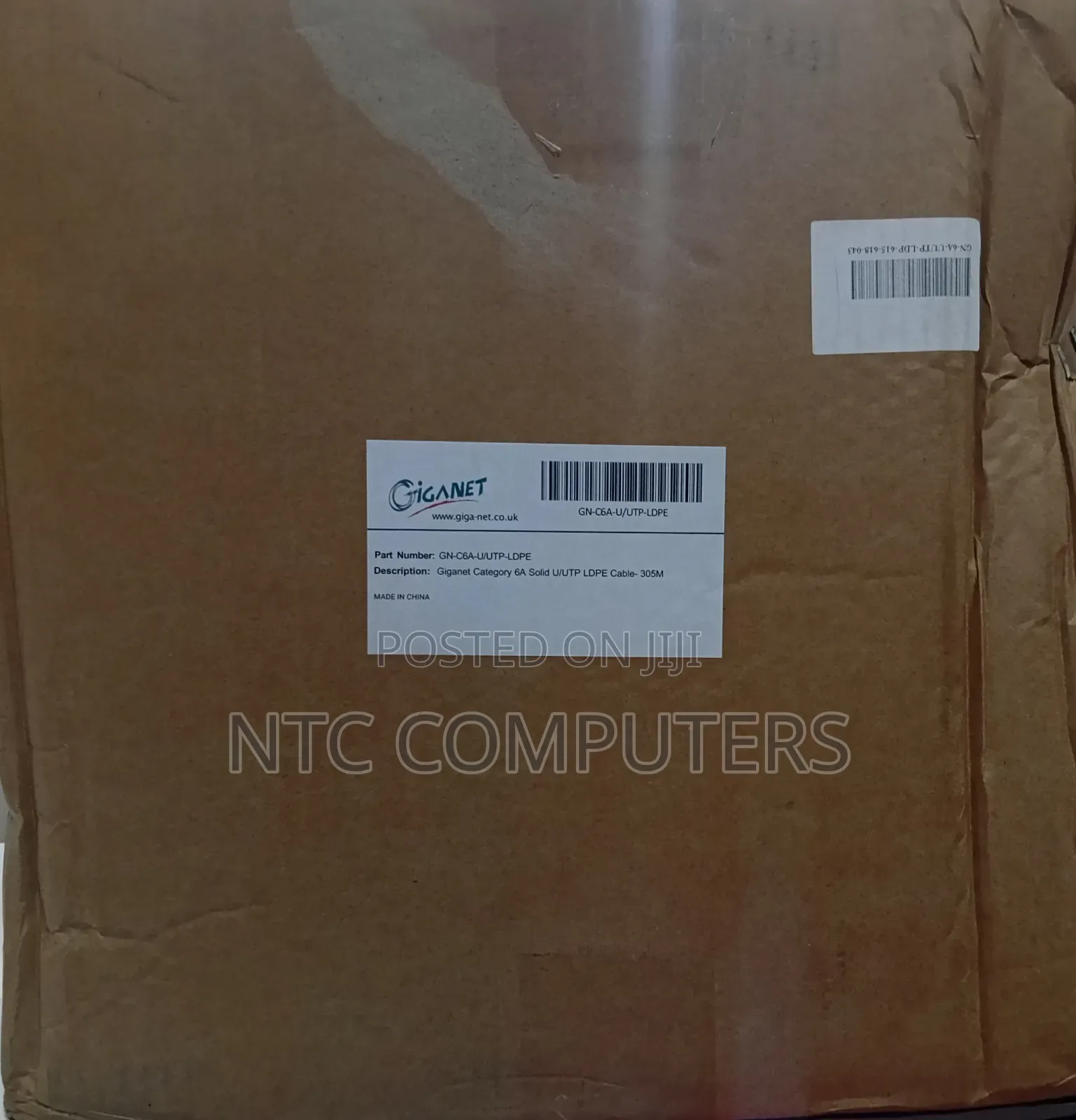 Giganet Cat 6a GN-C6A U/Utp -Ldpe 305 M Cable