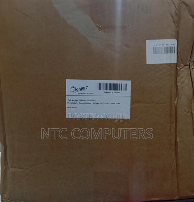 Giganet Cat 6a Gn -Ca/ U/Utp -Ldpe 305 M Cable