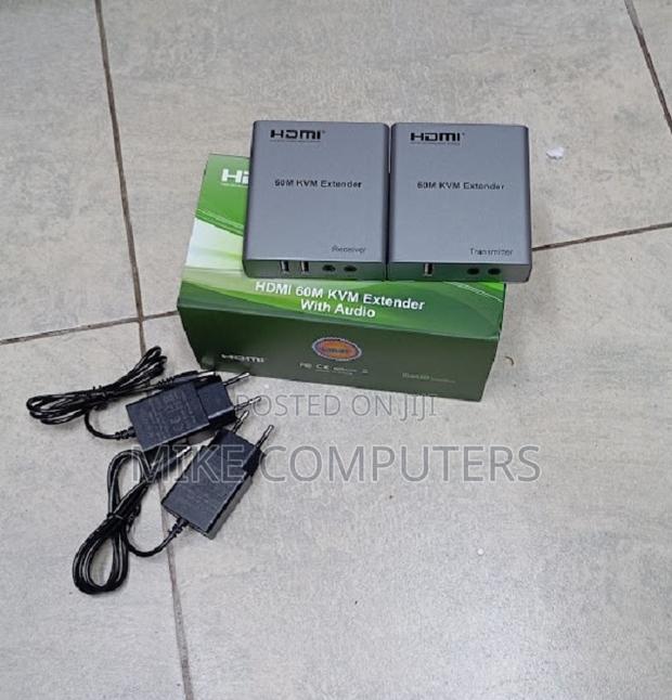 60m KVM Hdmi Extender Over Ethernet With Usb Port