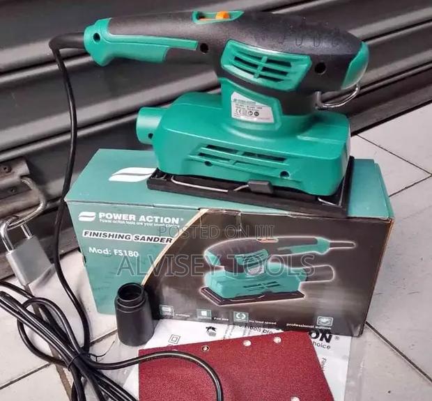 Power Action Finishing Sander 180w