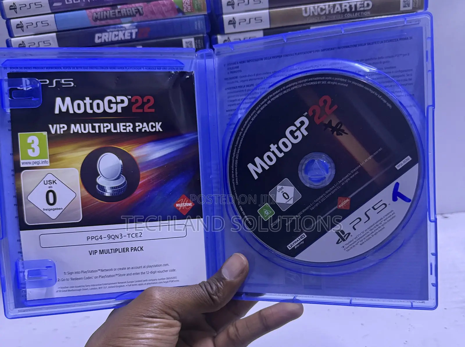 Neatly Used Motogp Ps5 Game