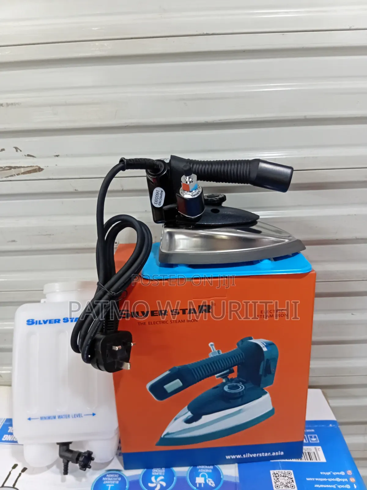 1200 Watts Silverstar Electric Stam Iron