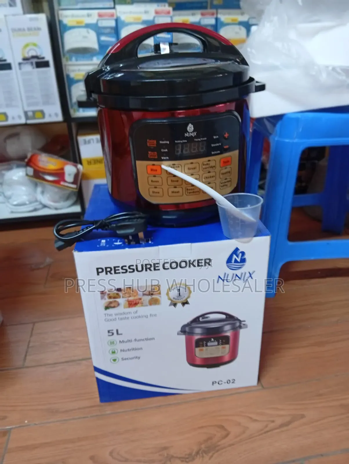 Nunix Pc-02 5l Multi-Functional Electric Pressure Cooker