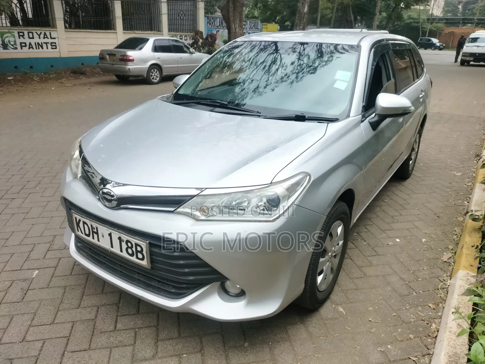 Toyota Corolla Fielder 2015 Silver