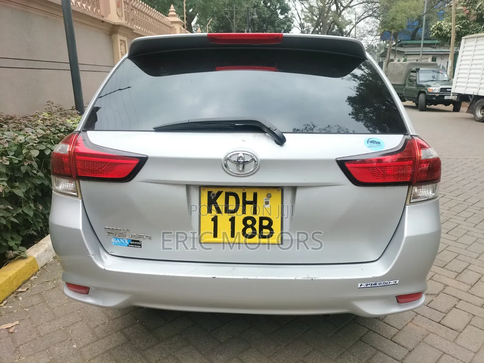 Toyota Corolla Fielder 2015 Silver