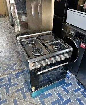 Haier Hcr2031eeslp 60×60 Standing Cooker (3 Gas + 1 Electr) Gas Sensor
