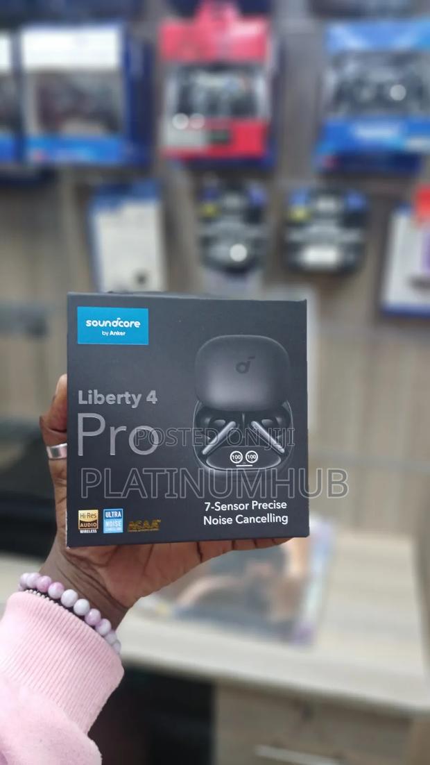 Liberty 4 Pro; Black 7-Sensor Precise Noise Cancelling Earbuds - thumbnail 2