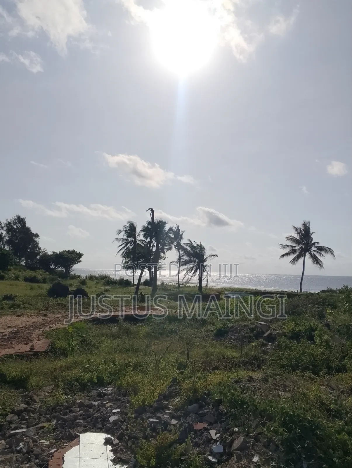 7 Acres of Coral Beach Plot for Sale on Malindi.