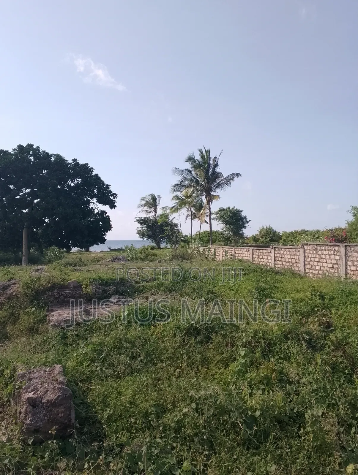 7 Acres of Coral Beach Plot for Sale on Malindi.