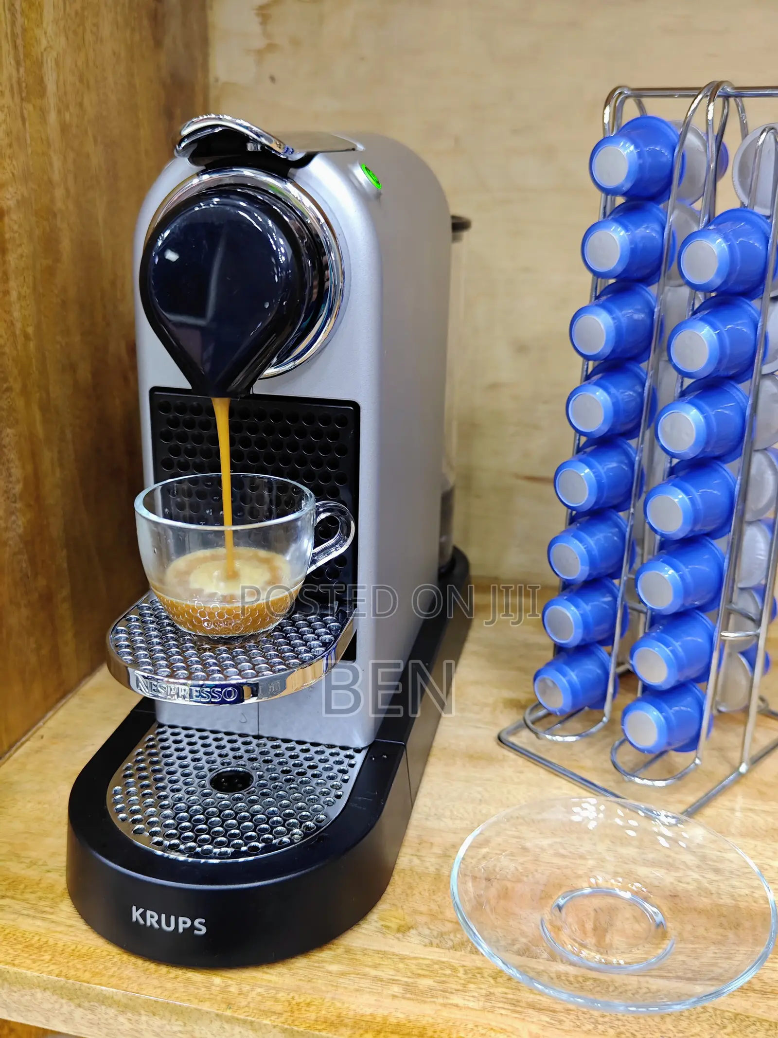 Coffee Machine Nespresso Krups Citiz Silver