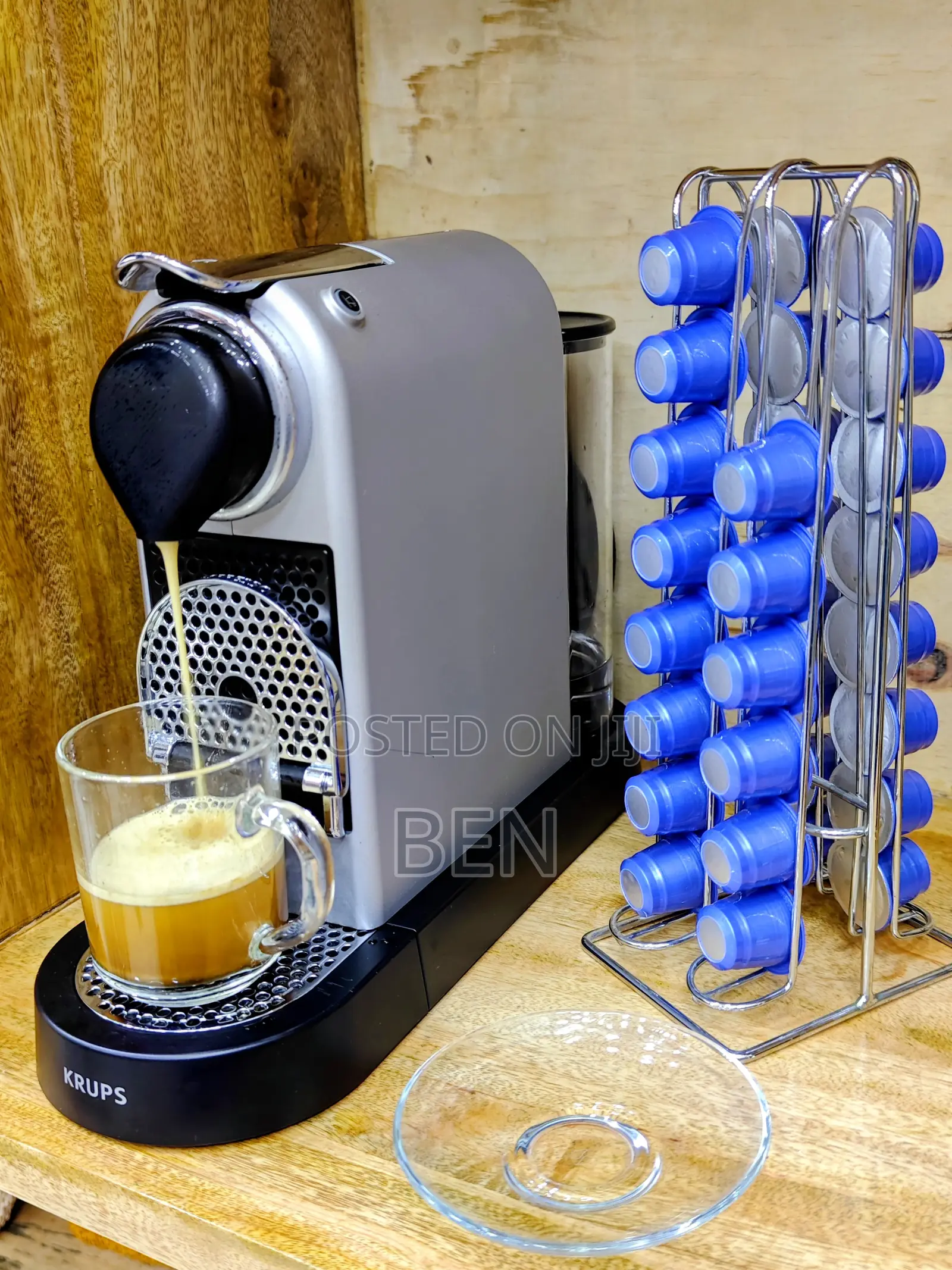 Coffee Machine Nespresso Krups Citiz Silver