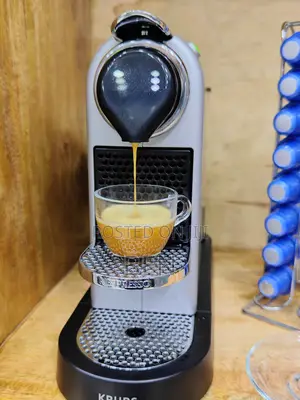 Coffee Machine Nespresso Krups Citiz Silver
