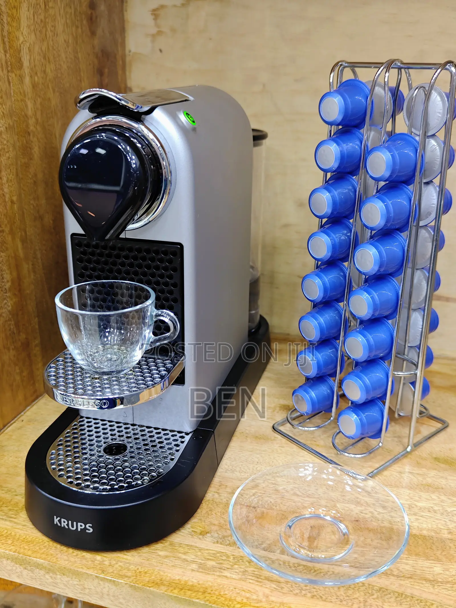 Coffee Machine Nespresso Krups Citiz Silver