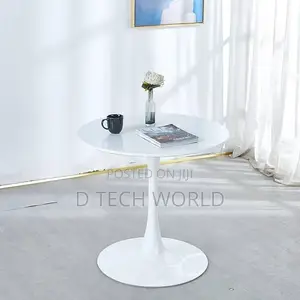 Round Pedestal Marble Table