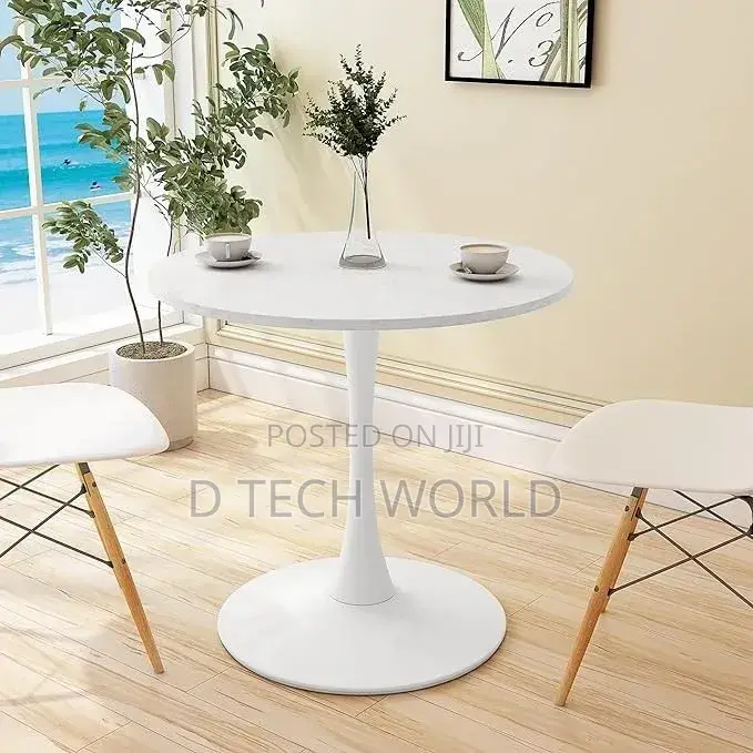 Round Pedestal Marble Table