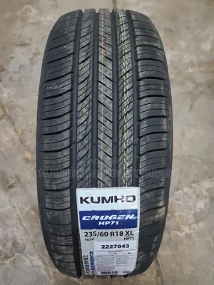 235 /60 R18 Kumho Tyres 107v Xl Crugen Hp71